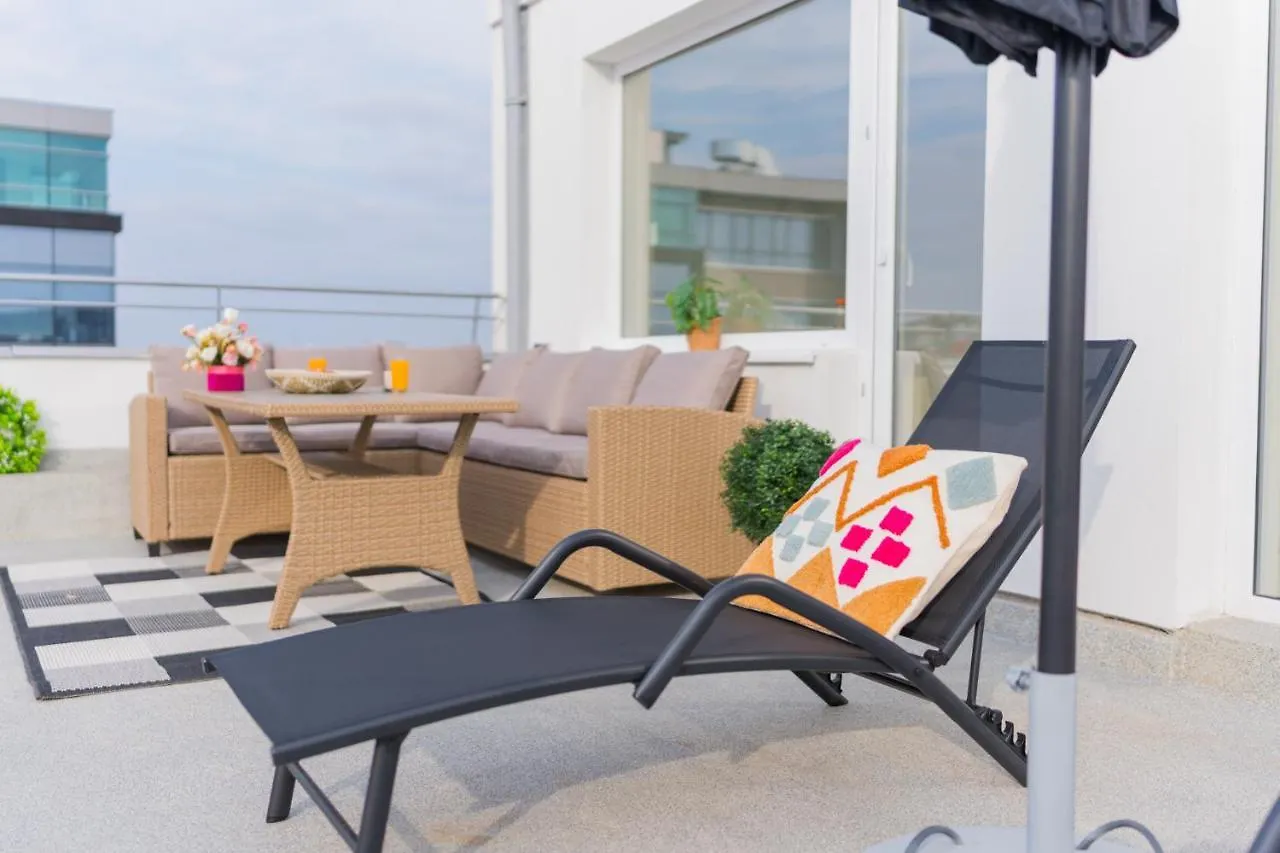 Penthouse With Huge Rooftop Terrace & City View Bucharest 0*,  Romania