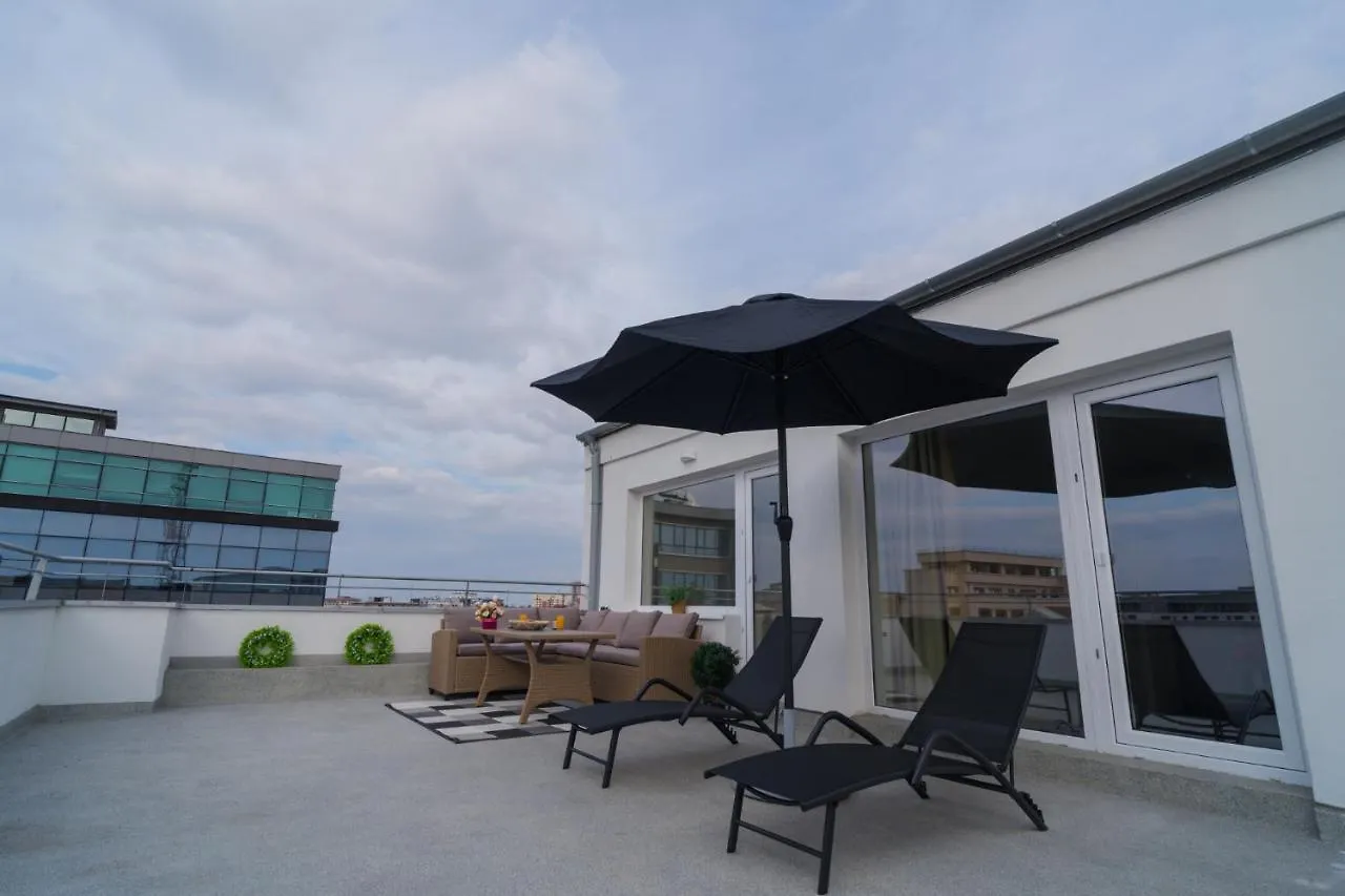 Penthouse With Huge Rooftop Terrace & City View Bucharest 0*,  Romania